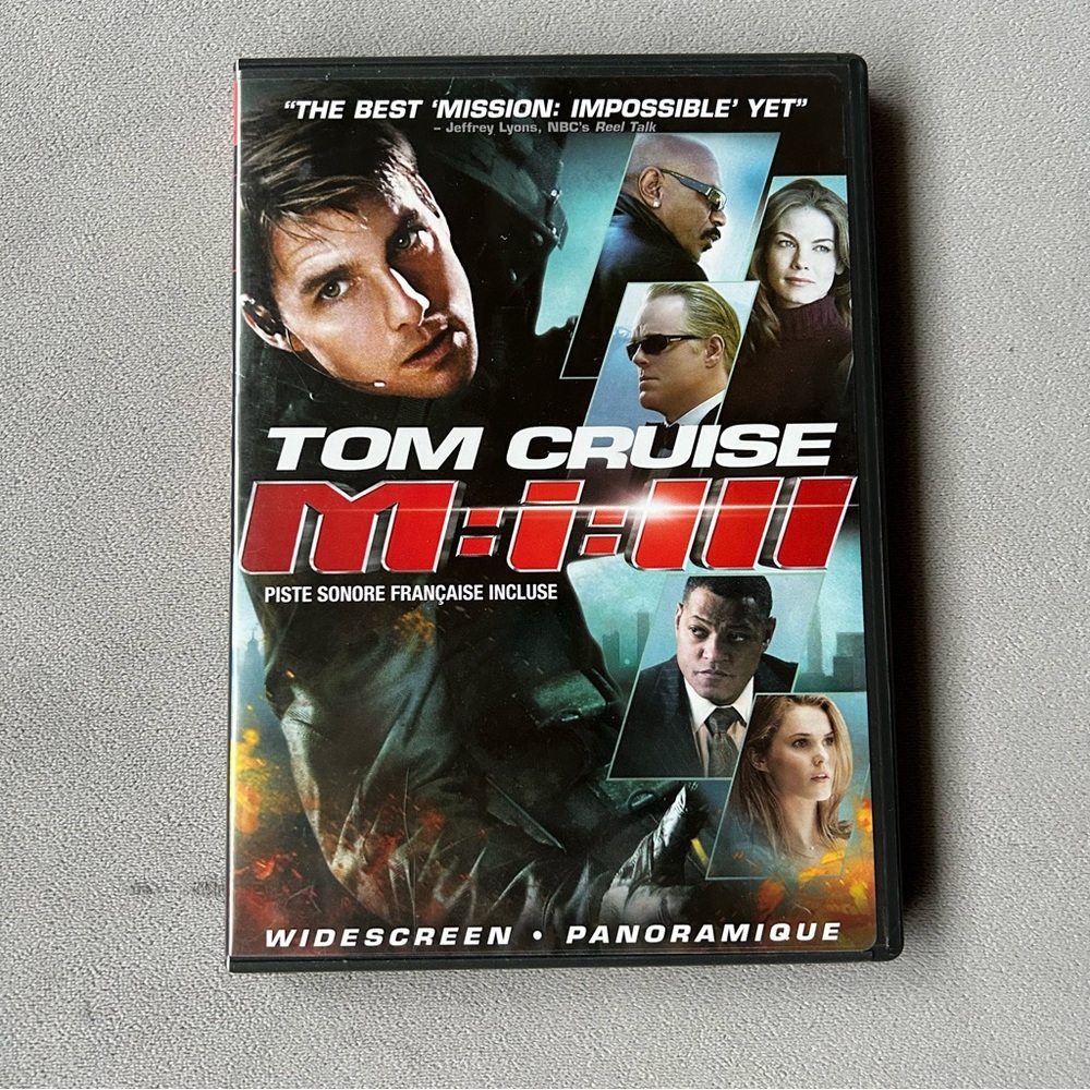 3 for $15 ~ Mission Impossible III ~ Tom Cruise ~ DVD ~ 3 for $15